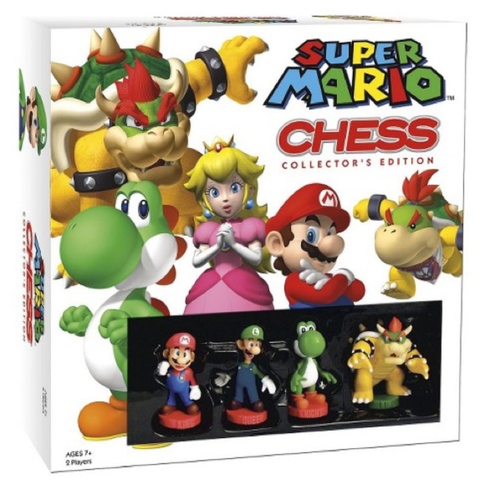 Super Mario Chess Set 32 Custom Sculpt Chess Pieces COLLECTORS Edition